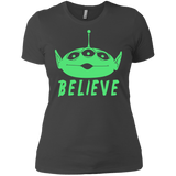T-Shirts Heavy Metal / X-Small Believe Women's Premium T-Shirt