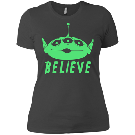 T-Shirts Heavy Metal / X-Small Believe Women's Premium T-Shirt