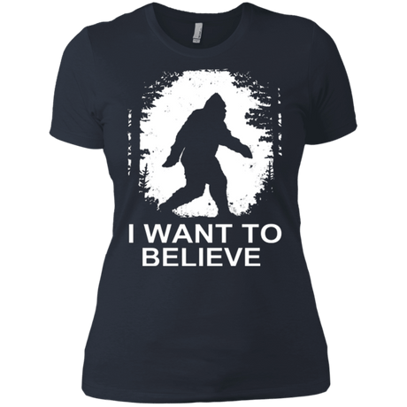 T-Shirts Indigo / X-Small Believe Women's Premium T-Shirt