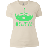 T-Shirts Ivory/ / X-Small Believe Women's Premium T-Shirt