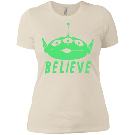 T-Shirts Ivory/ / X-Small Believe Women's Premium T-Shirt