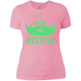 T-Shirts Light Pink / X-Small Believe Women's Premium T-Shirt