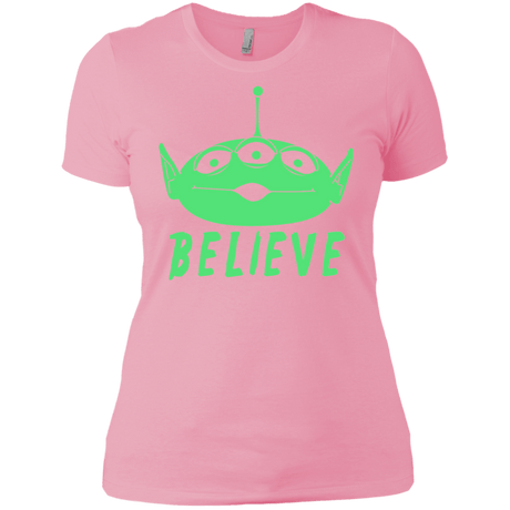 T-Shirts Light Pink / X-Small Believe Women's Premium T-Shirt