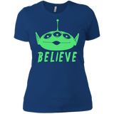 T-Shirts Royal / X-Small Believe Women's Premium T-Shirt