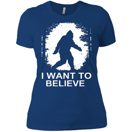 T-Shirts Royal / X-Small Believe Women's Premium T-Shirt
