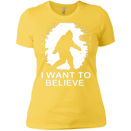 T-Shirts Vibrant Yellow / X-Small Believe Women's Premium T-Shirt