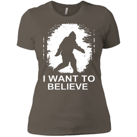 T-Shirts Warm Grey / X-Small Believe Women's Premium T-Shirt