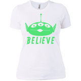 T-Shirts White / X-Small Believe Women's Premium T-Shirt