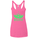 T-Shirts Vintage Pink / X-Small Believe Women's Triblend Racerback Tank