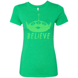 T-Shirts Envy / S Believe Women's Triblend T-Shirt