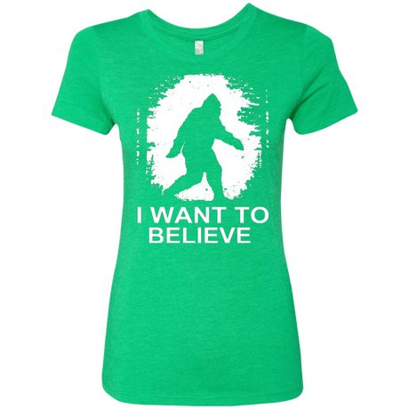 T-Shirts Envy / Small Believe Women's Triblend T-Shirt