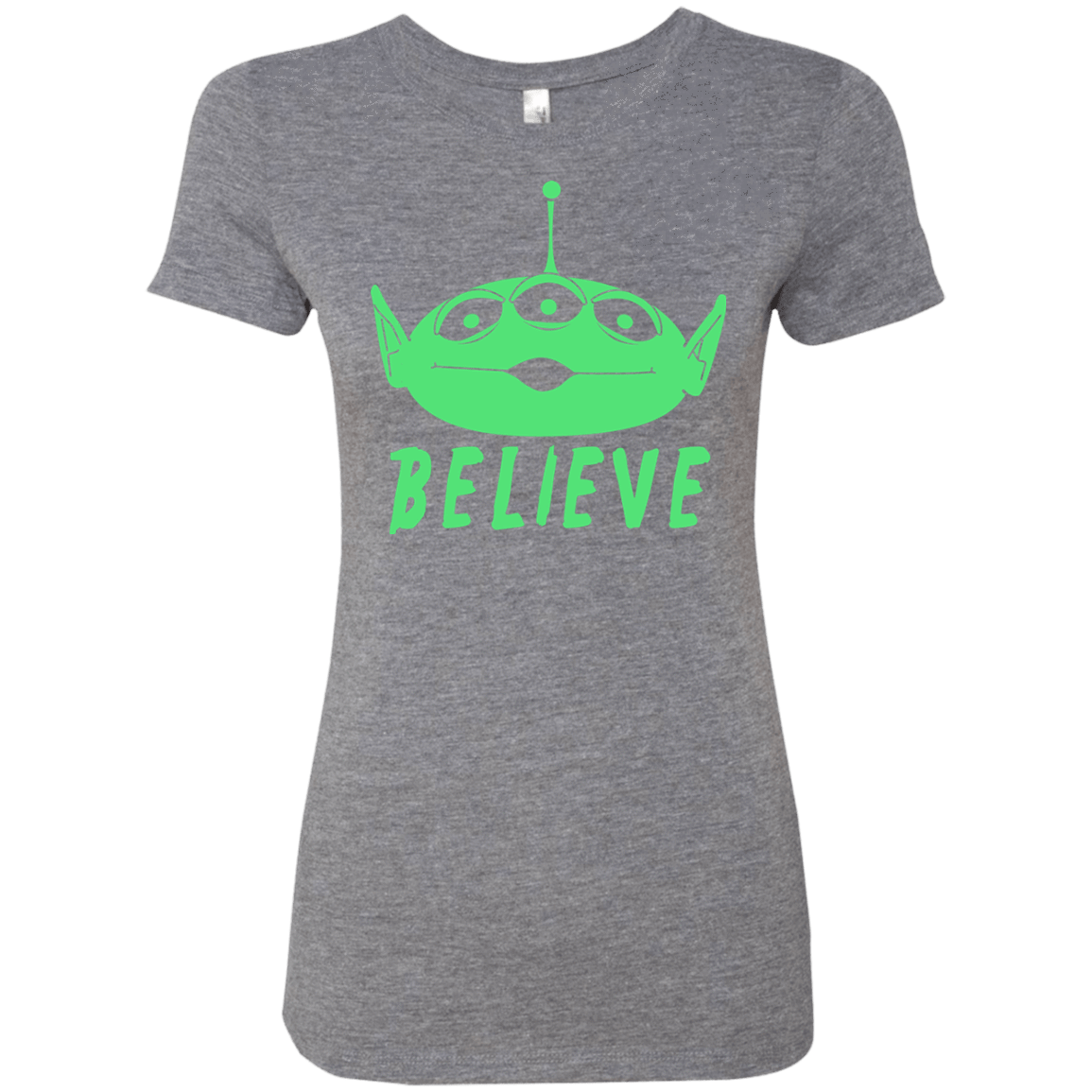 T-Shirts Premium Heather / S Believe Women's Triblend T-Shirt