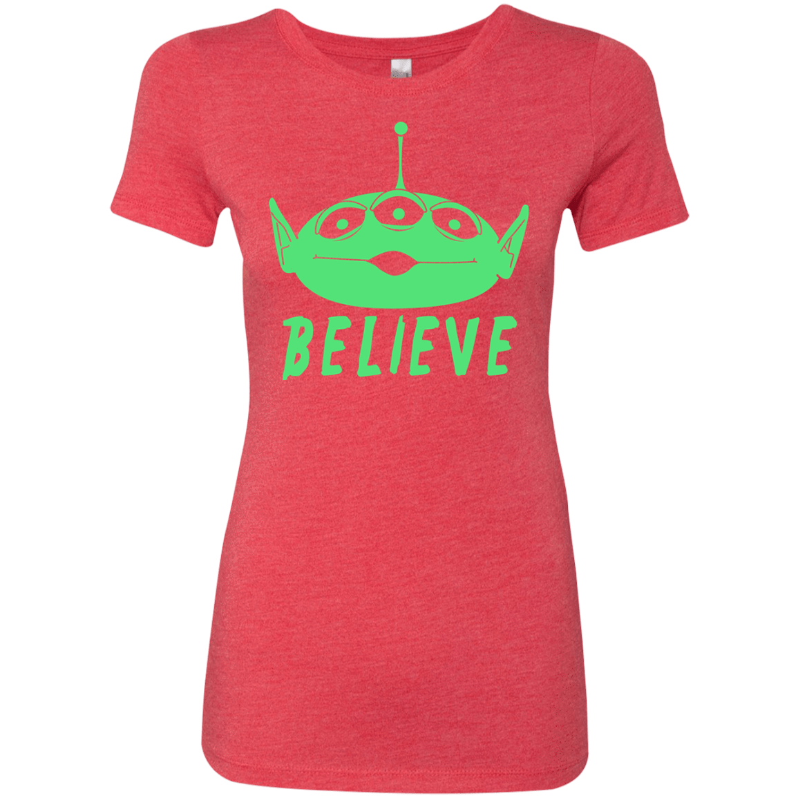 T-Shirts Vintage Red / S Believe Women's Triblend T-Shirt