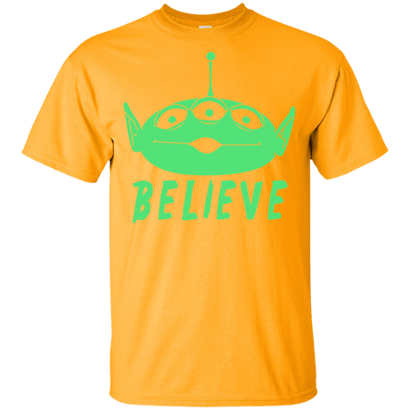 T-Shirts Gold / YXS Believe Youth T-Shirt