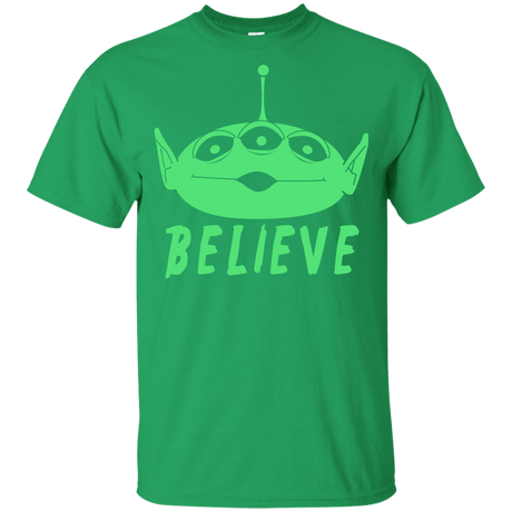 T-Shirts Irish Green / YXS Believe Youth T-Shirt