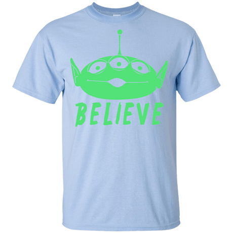 T-Shirts Light Blue / YXS Believe Youth T-Shirt