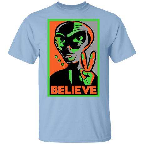 T-Shirts Light Blue / YXS Believe Youth T-Shirt