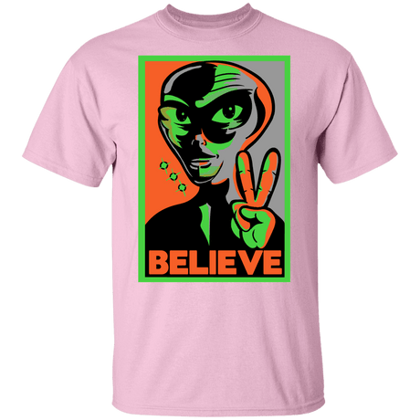 T-Shirts Light Pink / YXS Believe Youth T-Shirt