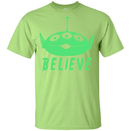 T-Shirts Mint Green / YXS Believe Youth T-Shirt