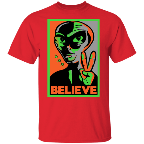 T-Shirts Red / YXS Believe Youth T-Shirt