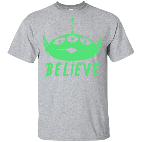 T-Shirts Sport Grey / YXS Believe Youth T-Shirt