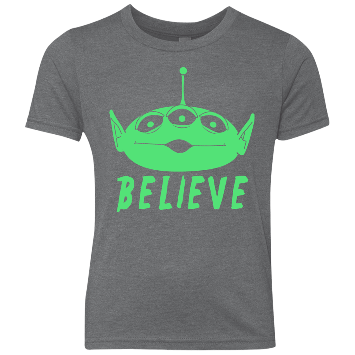 T-Shirts Premium Heather / YXS Believe Youth Triblend T-Shirt