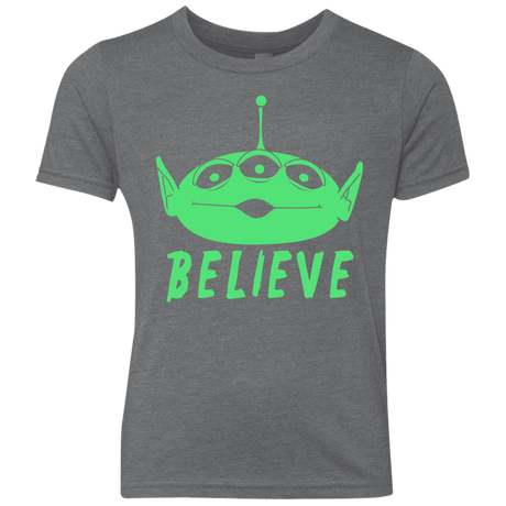 T-Shirts Premium Heather / YXS Believe Youth Triblend T-Shirt