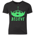 T-Shirts Vintage Black / YXS Believe Youth Triblend T-Shirt