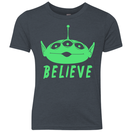 T-Shirts Vintage Navy / YXS Believe Youth Triblend T-Shirt