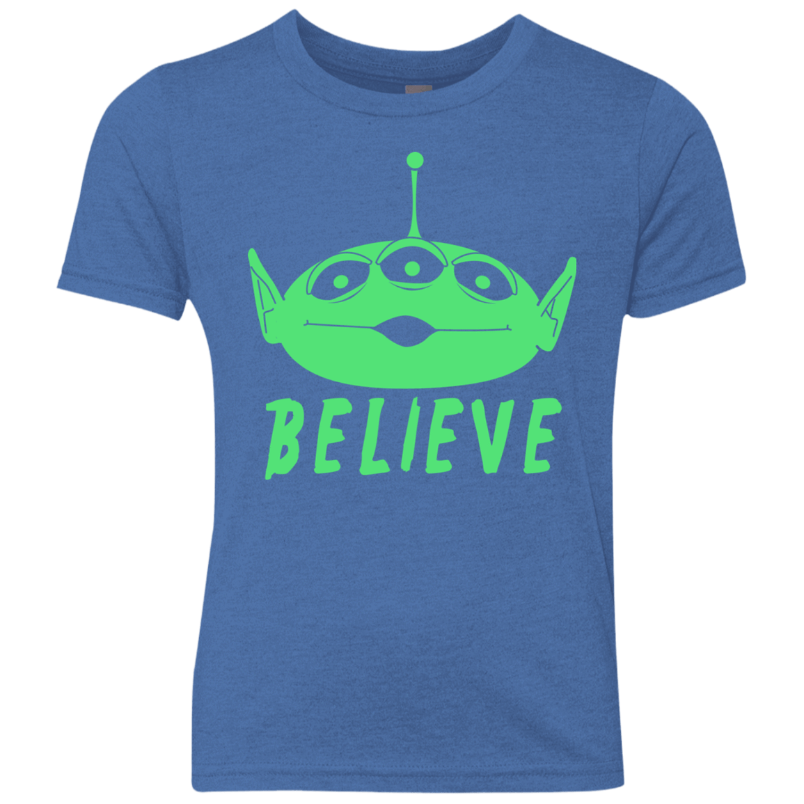 T-Shirts Vintage Royal / YXS Believe Youth Triblend T-Shirt