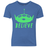 T-Shirts Vintage Royal / YXS Believe Youth Triblend T-Shirt