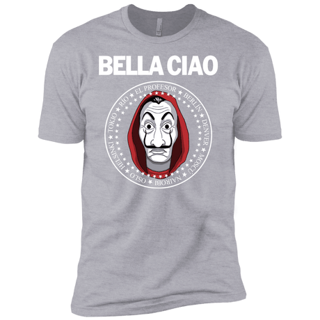 T-Shirts Heather Grey / YXS Bella Ciao Boys Premium T-Shirt