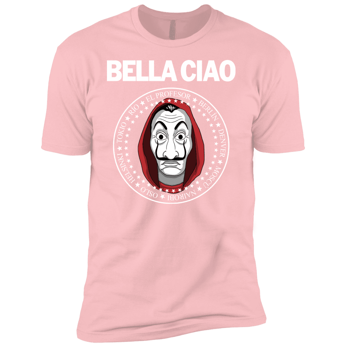 T-Shirts Light Pink / YXS Bella Ciao Boys Premium T-Shirt