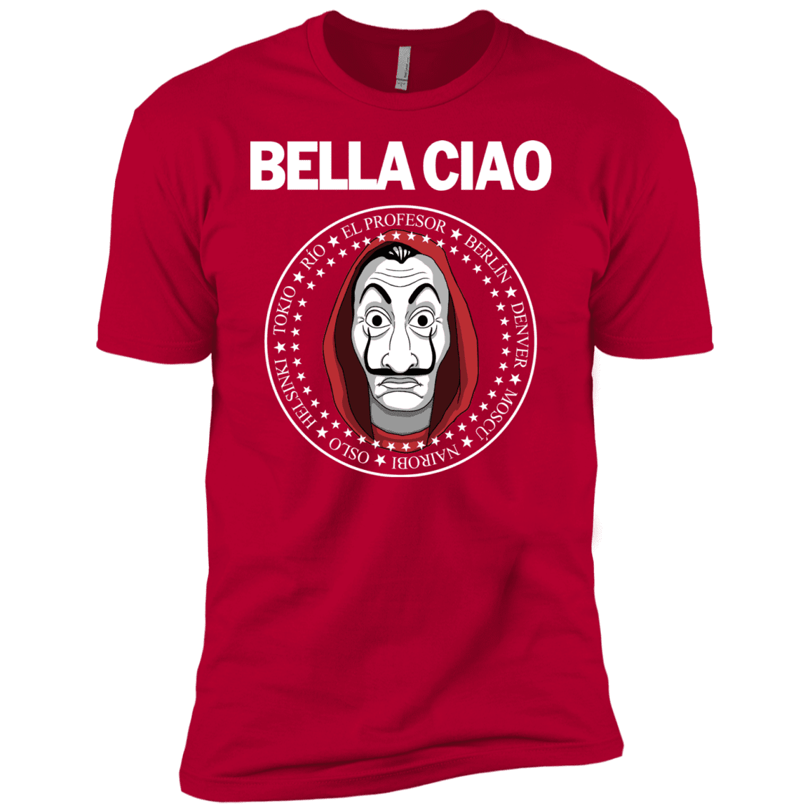 T-Shirts Red / YXS Bella Ciao Boys Premium T-Shirt