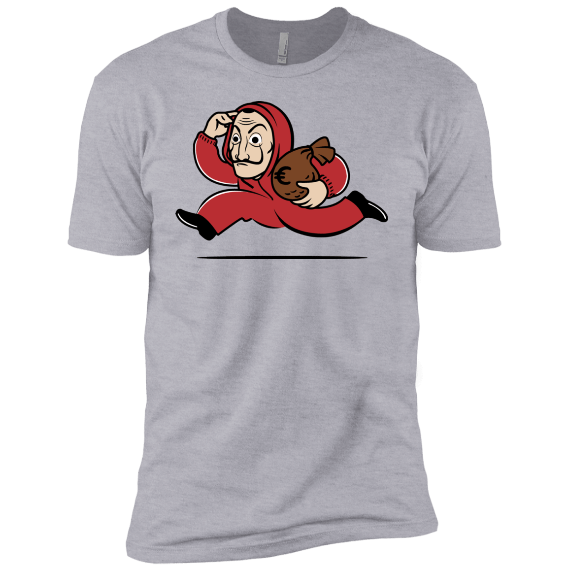 T-Shirts Heather Grey / YXS Bella Ciao City Boys Premium T-Shirt