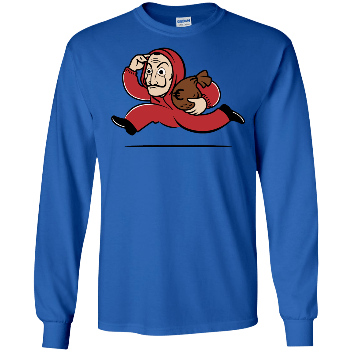 T-Shirts Royal / S Bella Ciao City Men's Long Sleeve T-Shirt