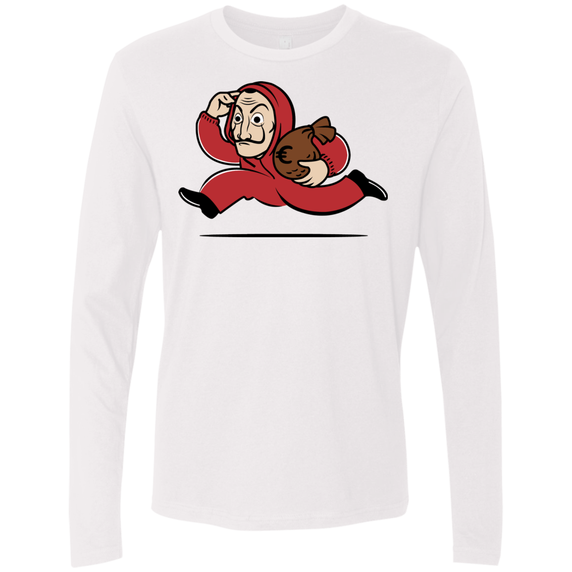 T-Shirts White / S Bella Ciao City Men's Premium Long Sleeve