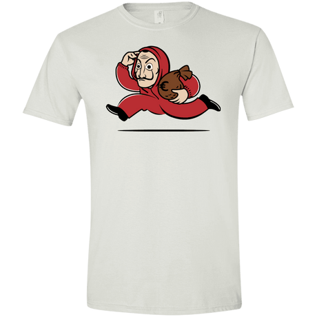 T-Shirts White / X-Small Bella Ciao City Men's Semi-Fitted Softstyle