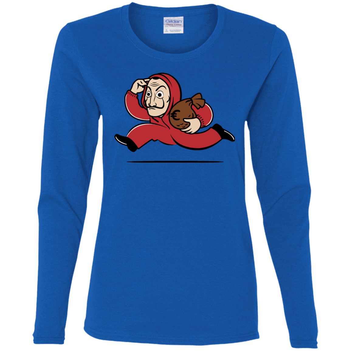 T-Shirts Royal / S Bella Ciao City Women's Long Sleeve T-Shirt