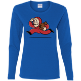 T-Shirts Royal / S Bella Ciao City Women's Long Sleeve T-Shirt