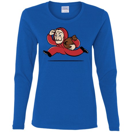 T-Shirts Royal / S Bella Ciao City Women's Long Sleeve T-Shirt
