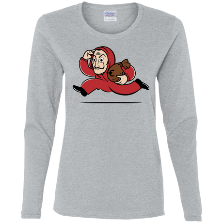 T-Shirts Sport Grey / S Bella Ciao City Women's Long Sleeve T-Shirt