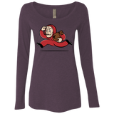 T-Shirts Vintage Purple / S Bella Ciao City Women's Triblend Long Sleeve Shirt