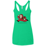 Bella Ciao City Women's Triblend Racerback Tank