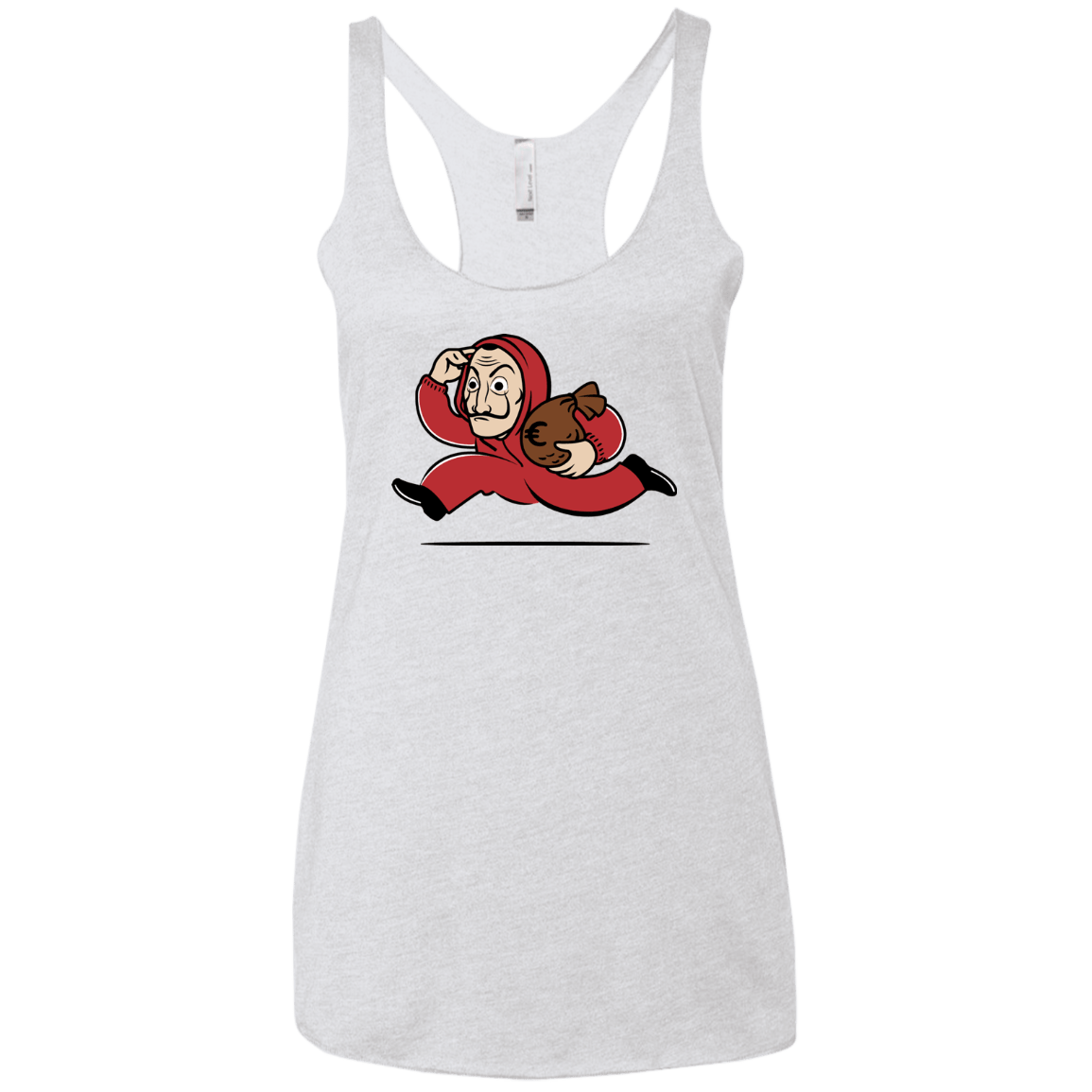 Bella Ciao City Women's Triblend Racerback Tank
