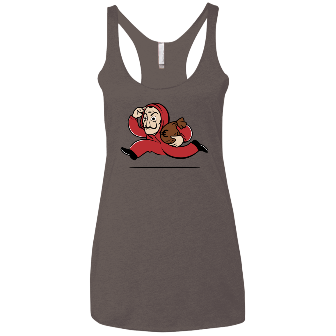 Bella Ciao City Women's Triblend Racerback Tank