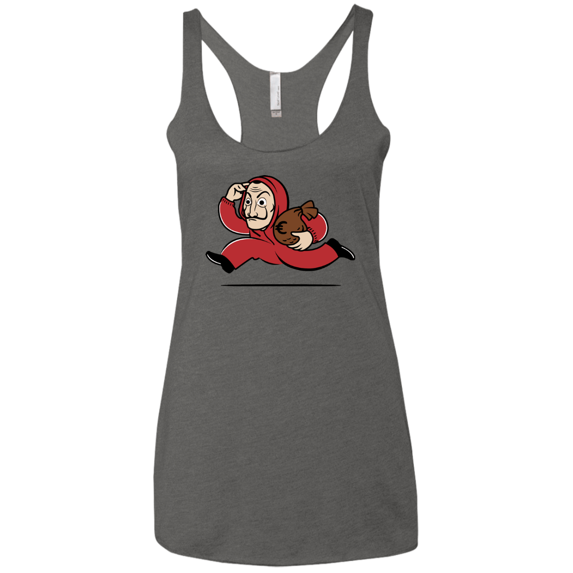 T-Shirts Premium Heather / X-Small Bella Ciao City Women's Triblend Racerback Tank