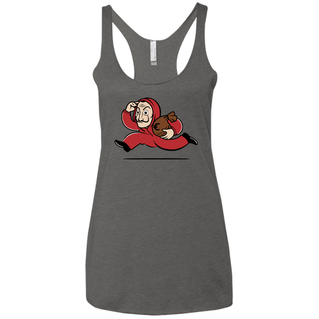 T-Shirts Premium Heather / X-Small Bella Ciao City Women's Triblend Racerback Tank