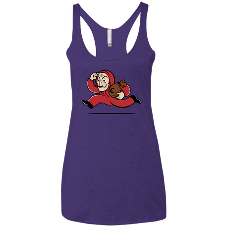 T-Shirts Purple Rush / X-Small Bella Ciao City Women's Triblend Racerback Tank