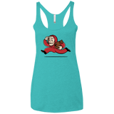 Bella Ciao City Women's Triblend Racerback Tank